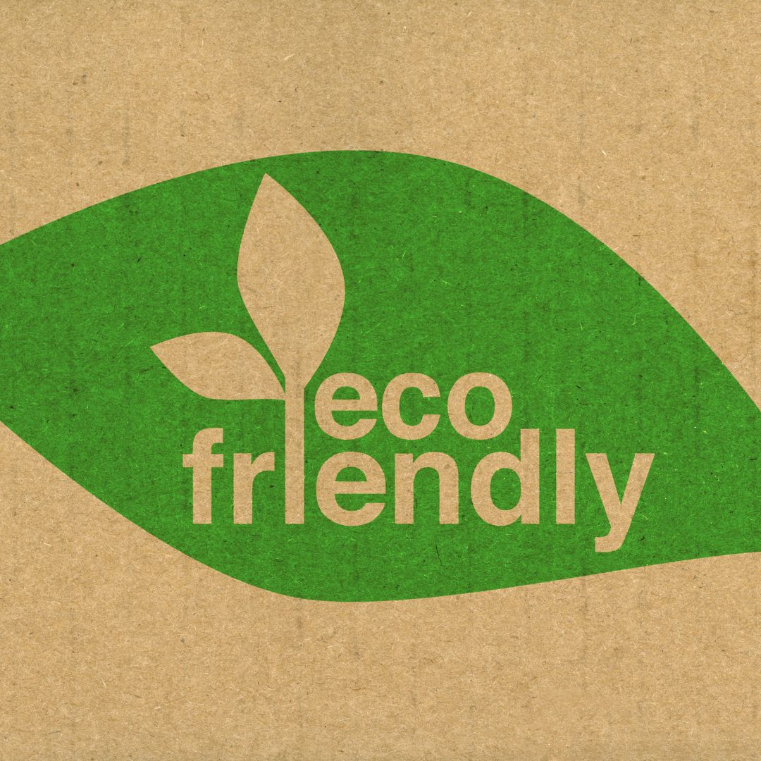 Eco friendly text image