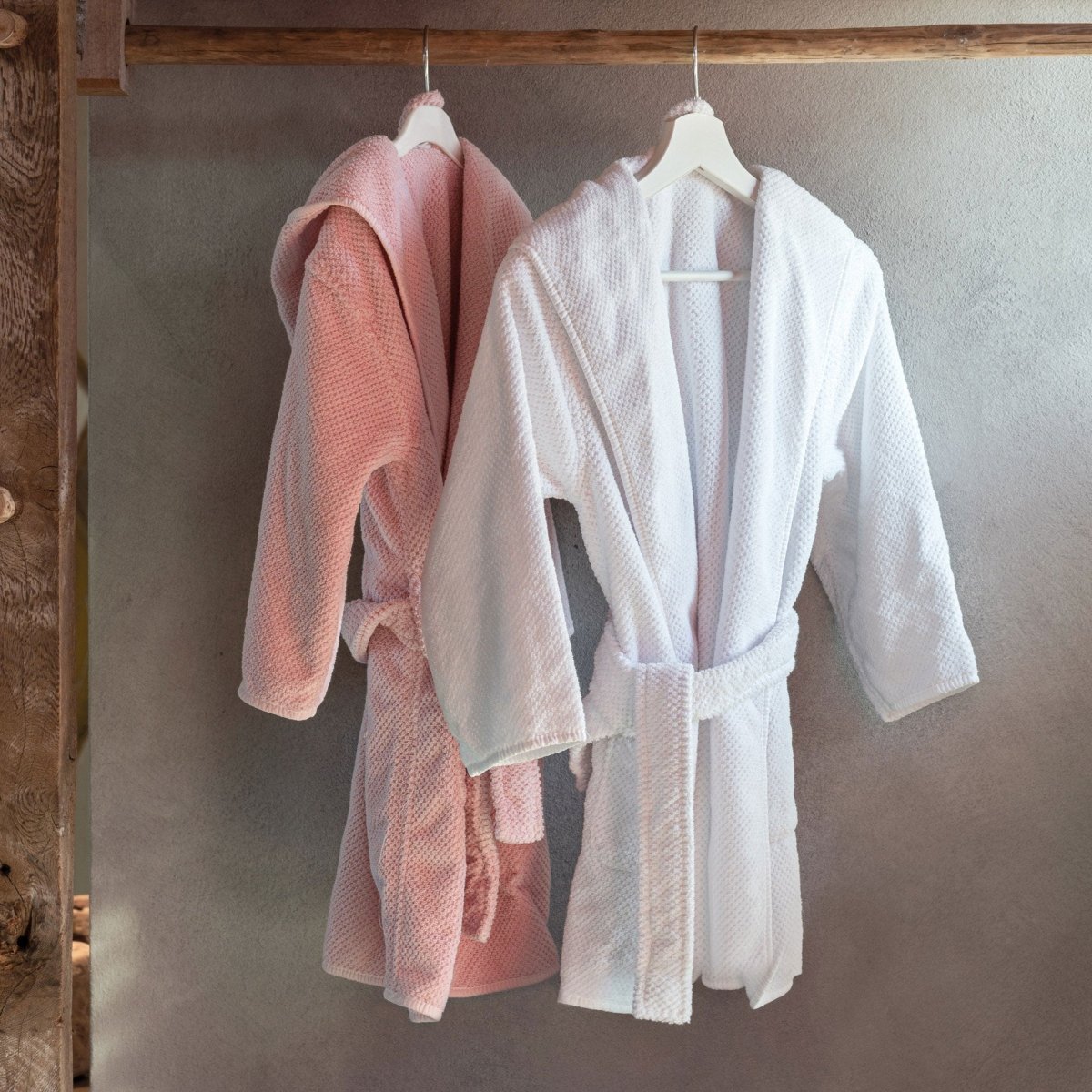 Bee Waffle Kids Bathrobe - RicahBathrobeGRACCIOZA