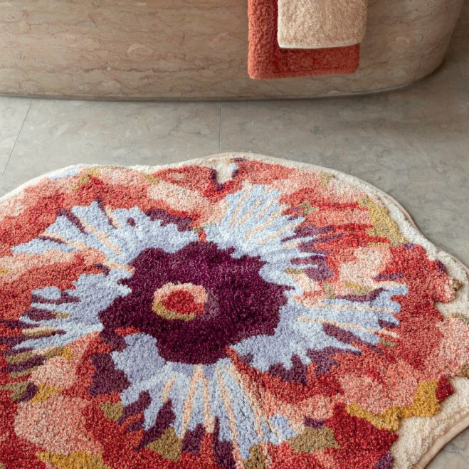 Hibiscus - RicahBath RugGRACCIOZA