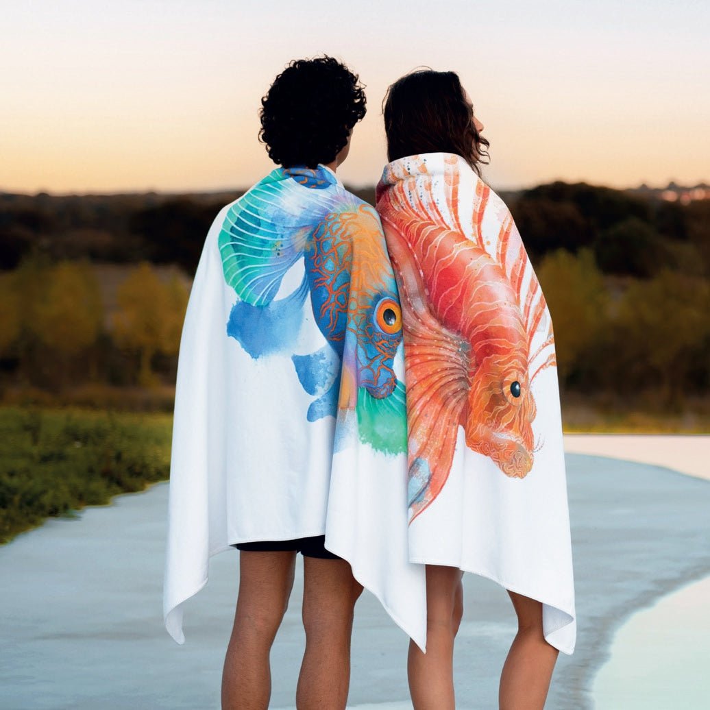 LionFish Beach Towel - RicahBeach towelGRACCIOZA