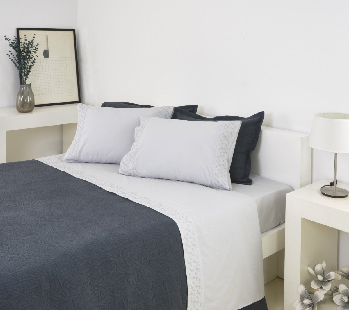 Lyra Percale Bed Sheet set - RicahBed sheet setASA