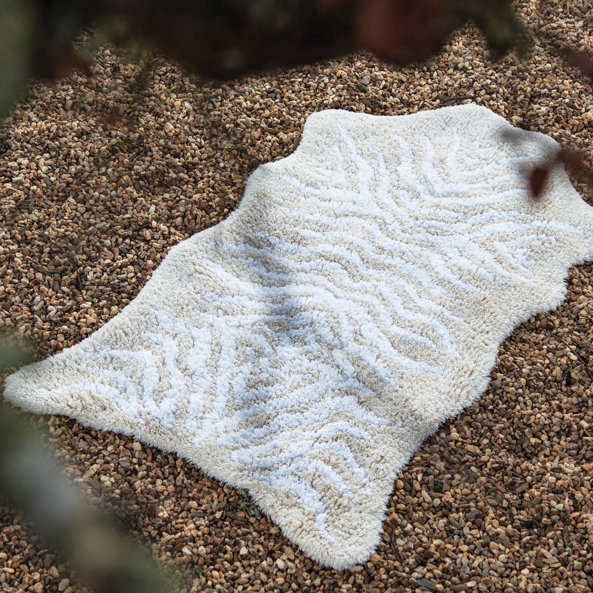 Mountain Zebra Bath Rug - RicahBath rugGRACCIOZA