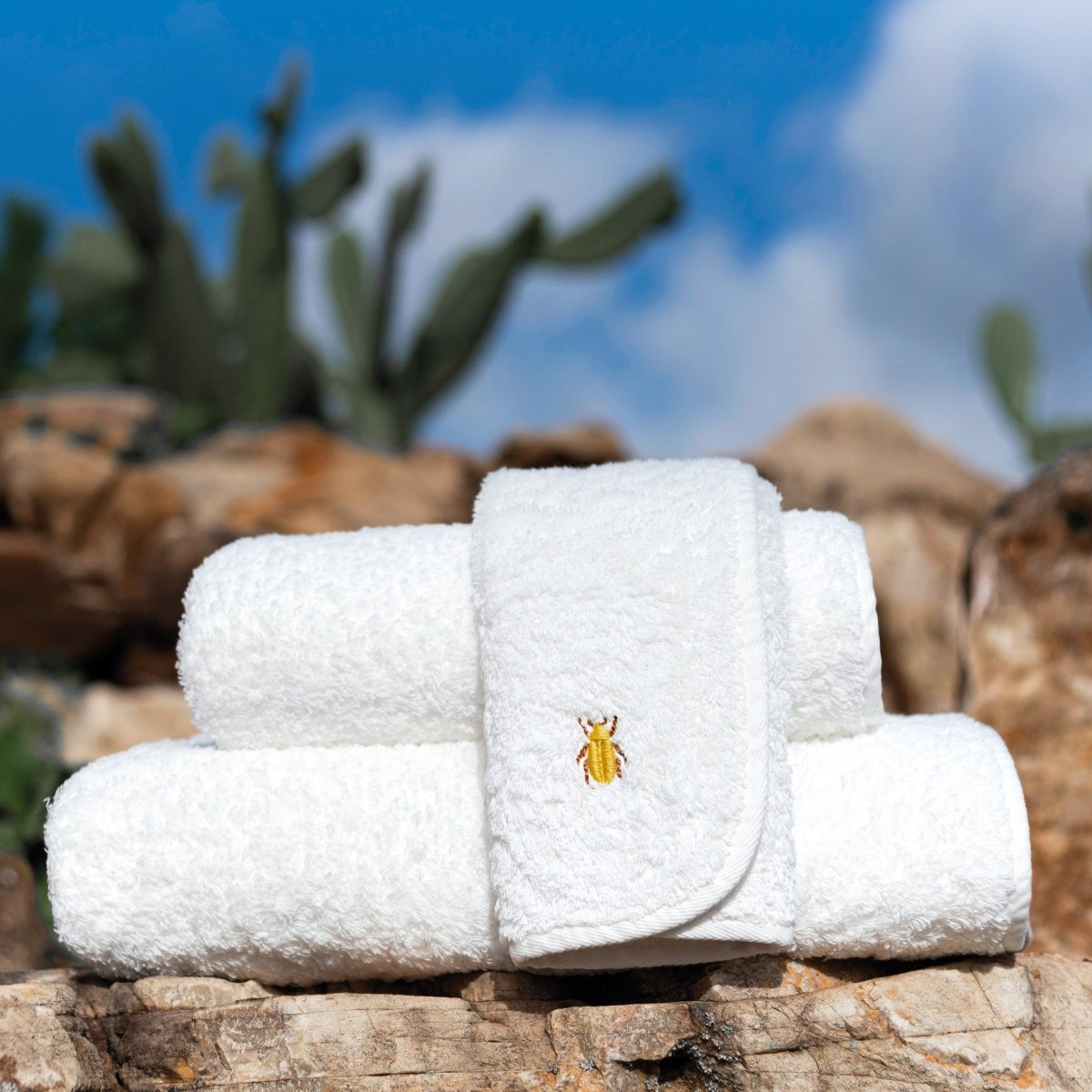 Beatle Egyptian Cotton Bath Towel - RicahBath towelGRACCIOZA