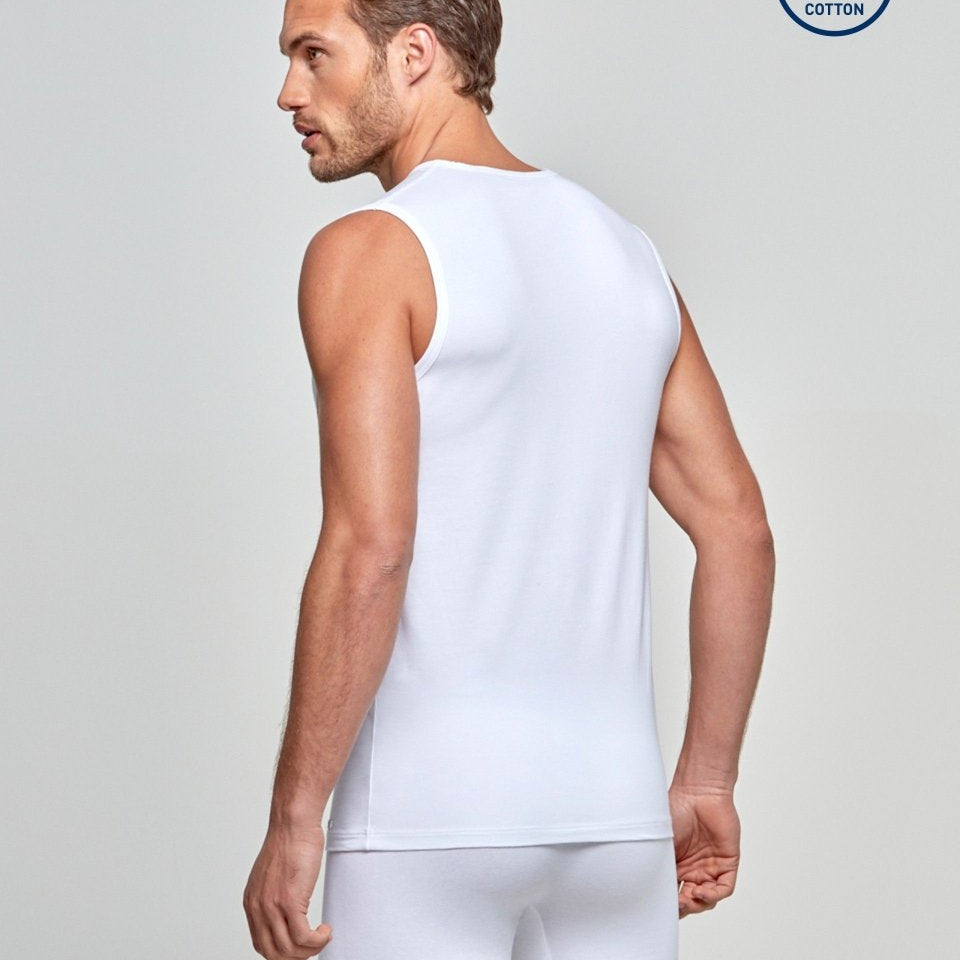 Cotton Stretch Singlet - RicahMen's undershirtIMPETUS