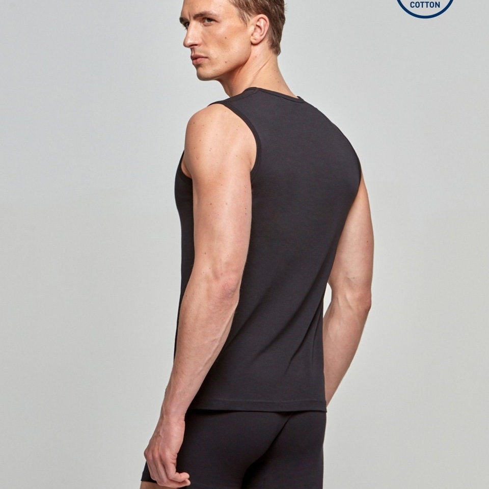 Cotton Stretch Singlet - RicahMen's undershirtIMPETUS