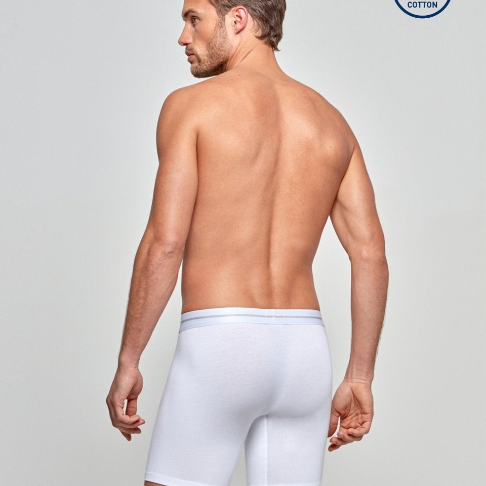 Long Cotton Stretch Boxer - RicahMen's boxer shortsIMPETUS
